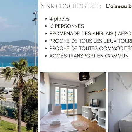 Apartment L'oiseau Bleu Plage
